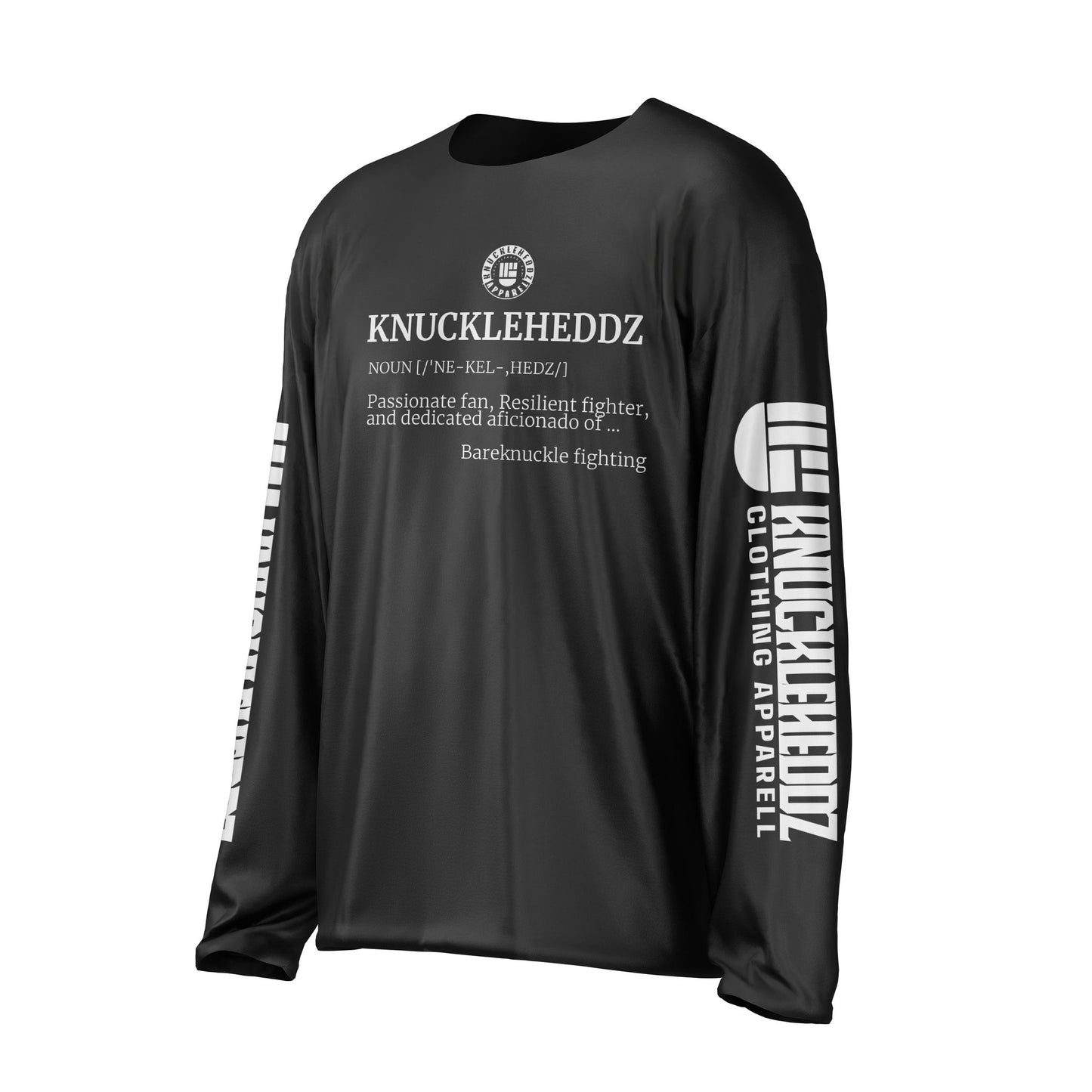 Long Sleeve Definition shirt-Black