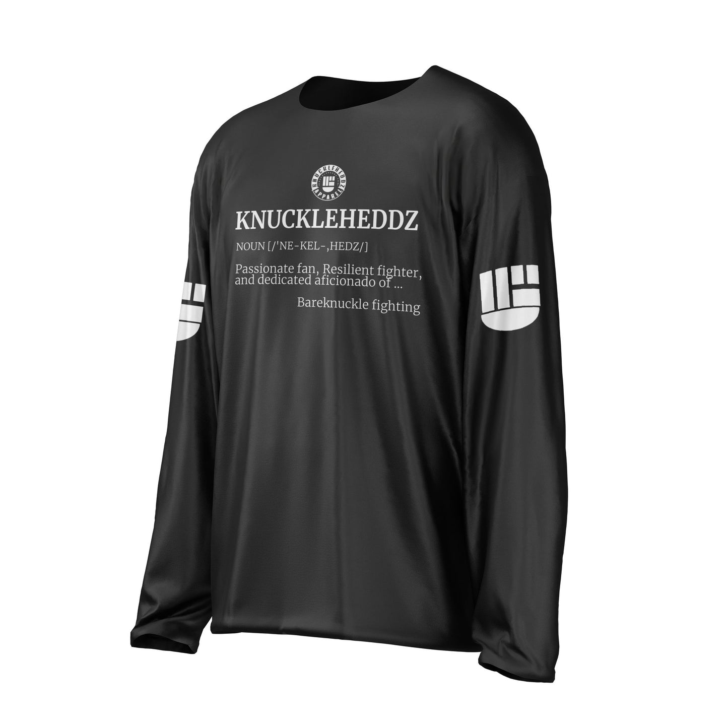 Long Sleeve Definition shirt-Black